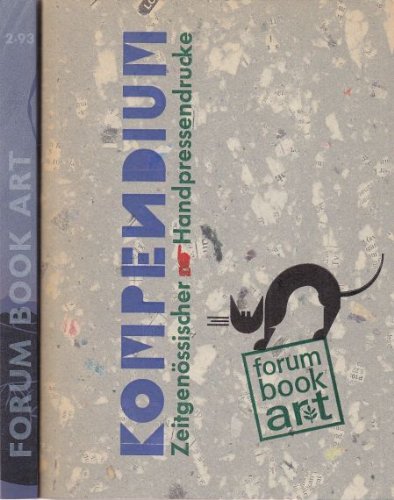 Kompendium zeitgenössischer Handpressendrucke Books