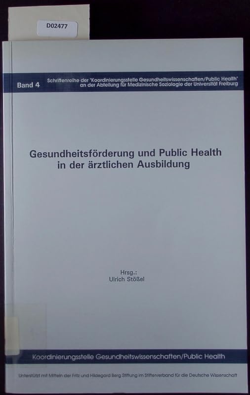 Gesundheitsförderung und Public Health in der ärztlichen Ausbildung Medicine