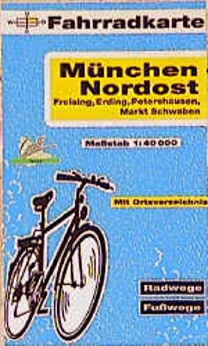 Fahrradkarte München: Nordost Books