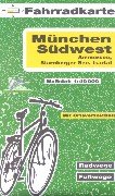 Fahrradkarte München: Südwest Hiking & Cycling