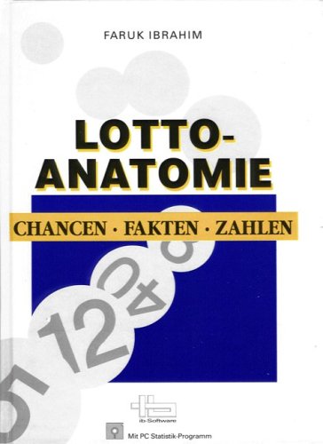 Lotto-Anatomie, 1 Diskette (3 1/2 Zoll) m. Handbuch: Chancen, Fakten, Zahlen. Für MS-DOS Computer Science