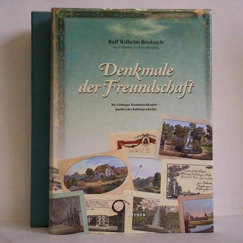Denkmale der Freundschaft: Die Göttinger Stammbuchkupfer - Quellen der Kulturgeschichte Film, Art & Culture