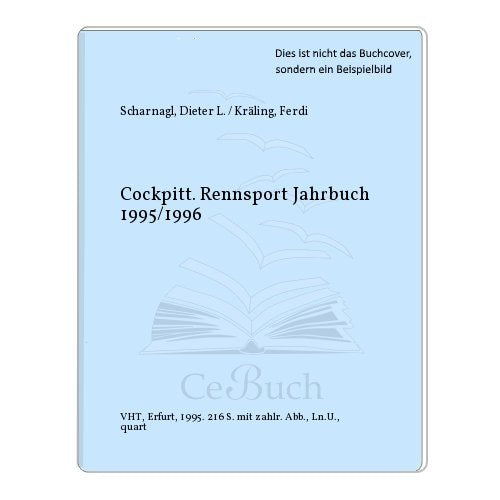 Cockpit - Rennsport Jahrbuch 1995 /1996 Leisure & Fun