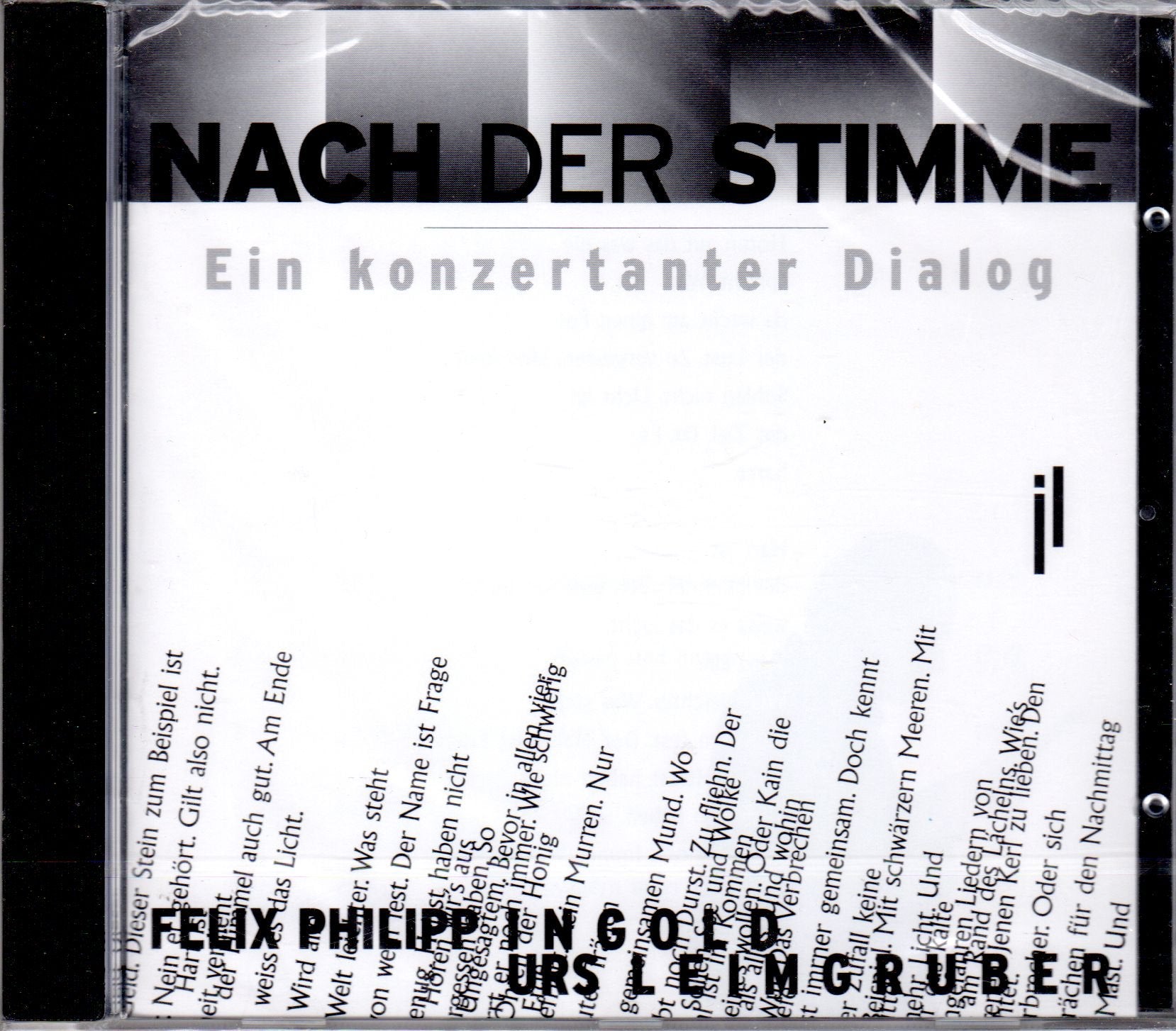 Produktbild: Nach der Stimme: Ein konzertanter Dialog