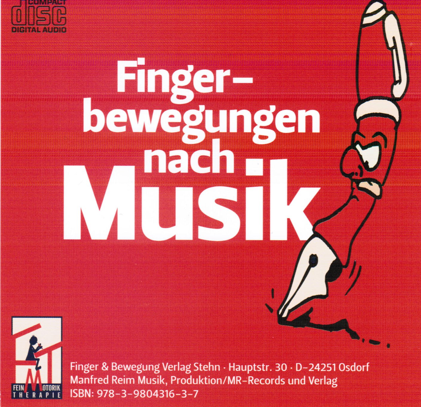 Fingerbewegungen nach Musik (Livre en allemand) cd