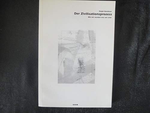 Der Zivilisationsprozess: Wie wir wurden was wir sind Books