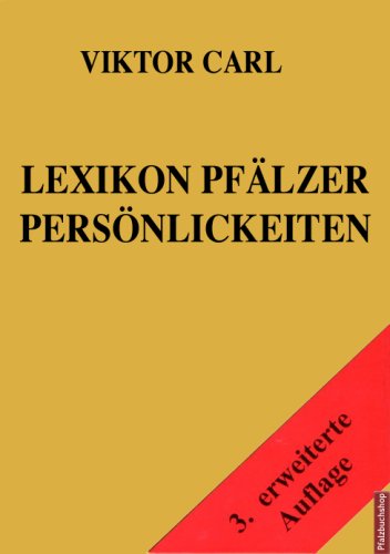 Lexikon Pfälzer Persönlichkeiten Learning & Reference