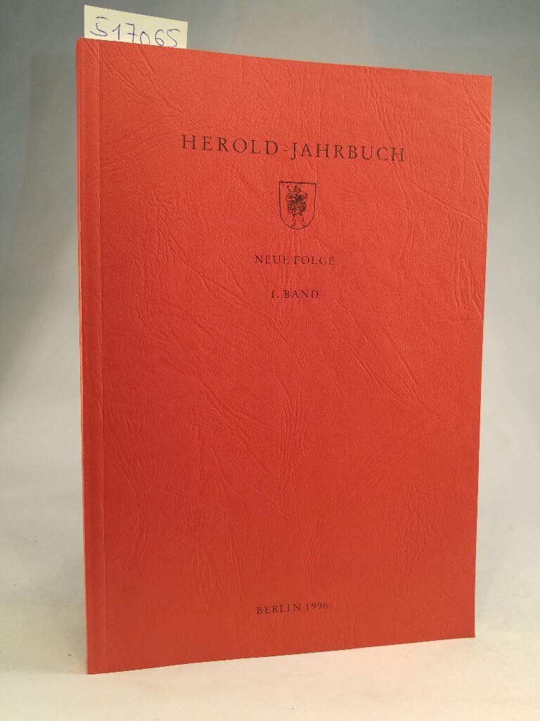 Herold-Jahrbuch. Neue Folge, Band 1 Books