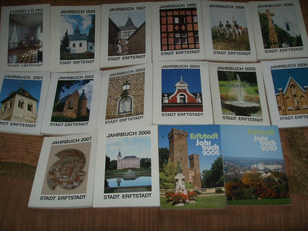 Jahrbücher der Stadt Erftstadt 1993 - 2011 Books