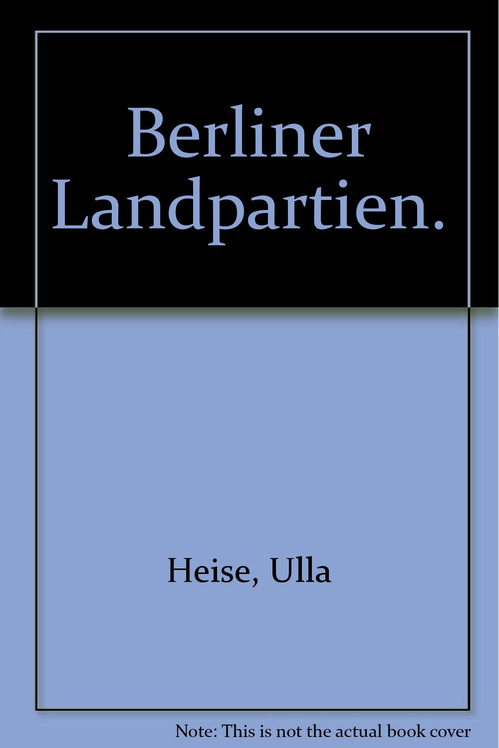 Product Image: Berliner Landpartien