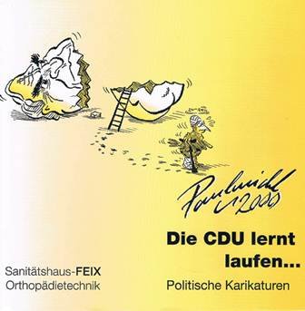 Die CDU lernt laufen.... Politische Karikaturen Books