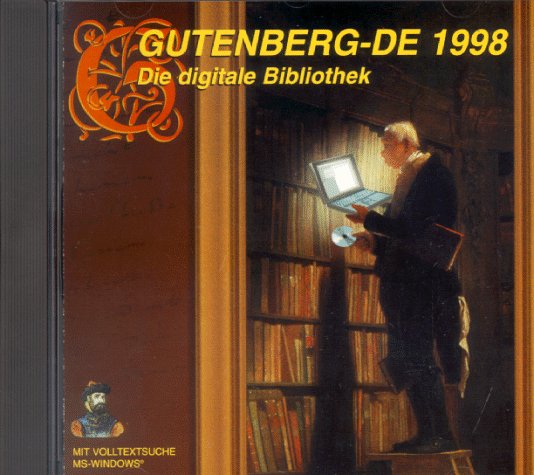 Projekt Gutenberg- DE 1998. CD- ROM für Windows. Die digitale Bibliothek cd