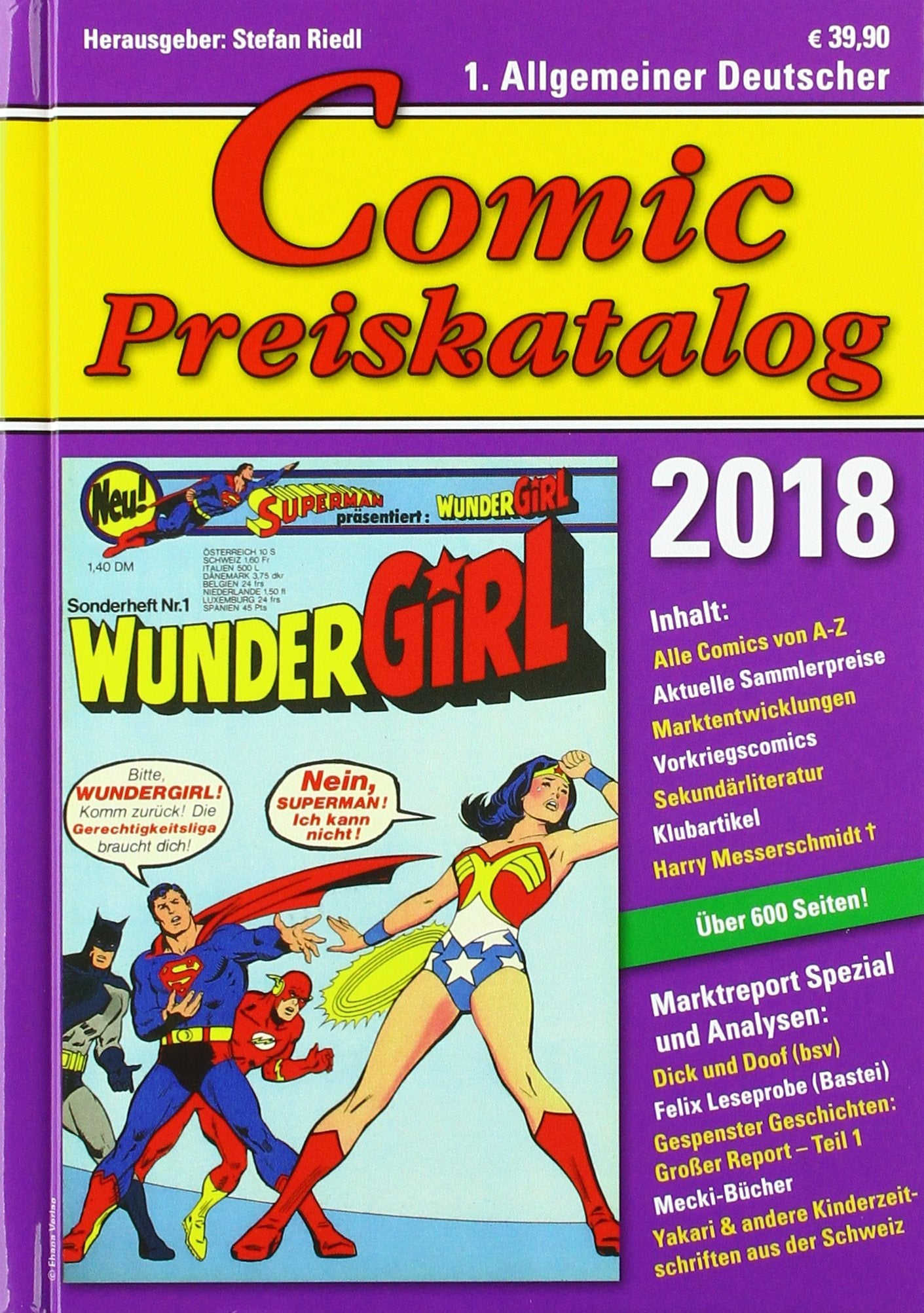 Comic Preiskatalog 2018 HC Manga