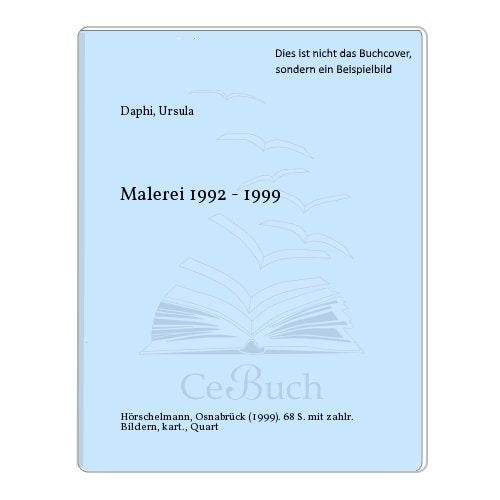Ursula Daphi: Malerei 1992-1999 Books