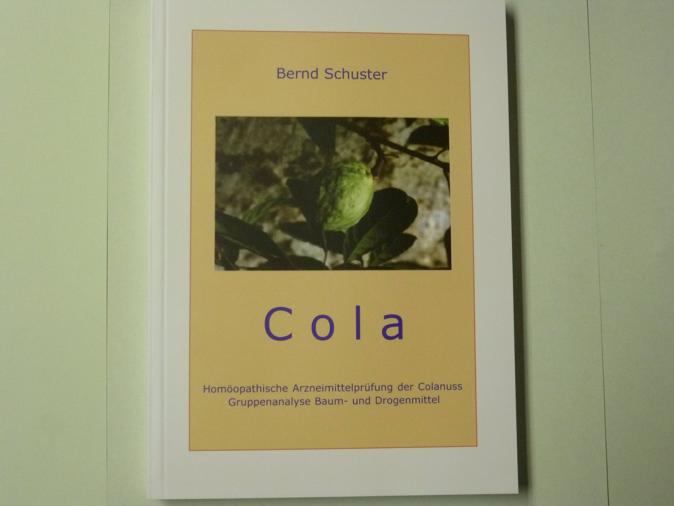 Cola: Homöopathische Arzneimittelprüfung der Colanuss Medicine