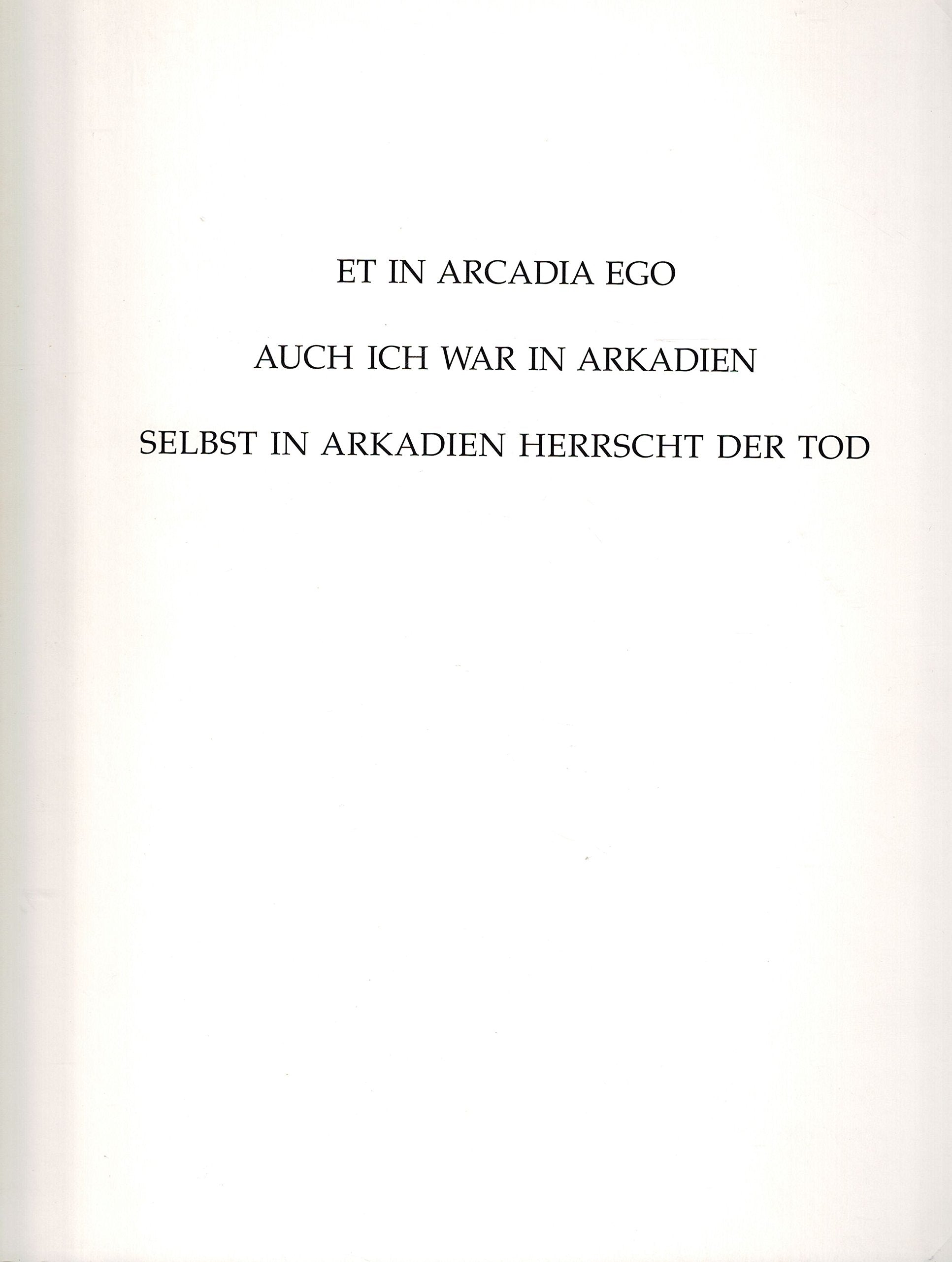 Auch ich war in Arkadien: Selbst in Arkadien herrscht der Tod Film, Art & Culture
