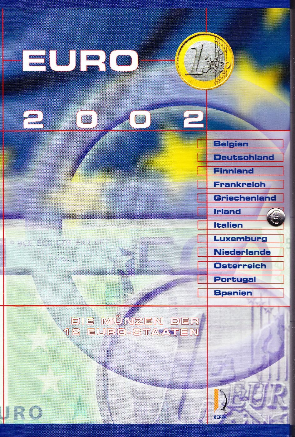 Euro 2002, die Münzen der 12 Euro-Staaten: Die grosse Euro-Geschichte Books