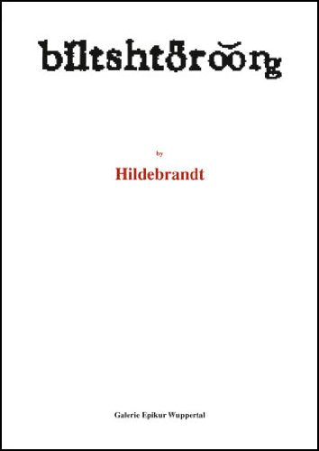 Volker Hildebrandt – Bildstörung Books