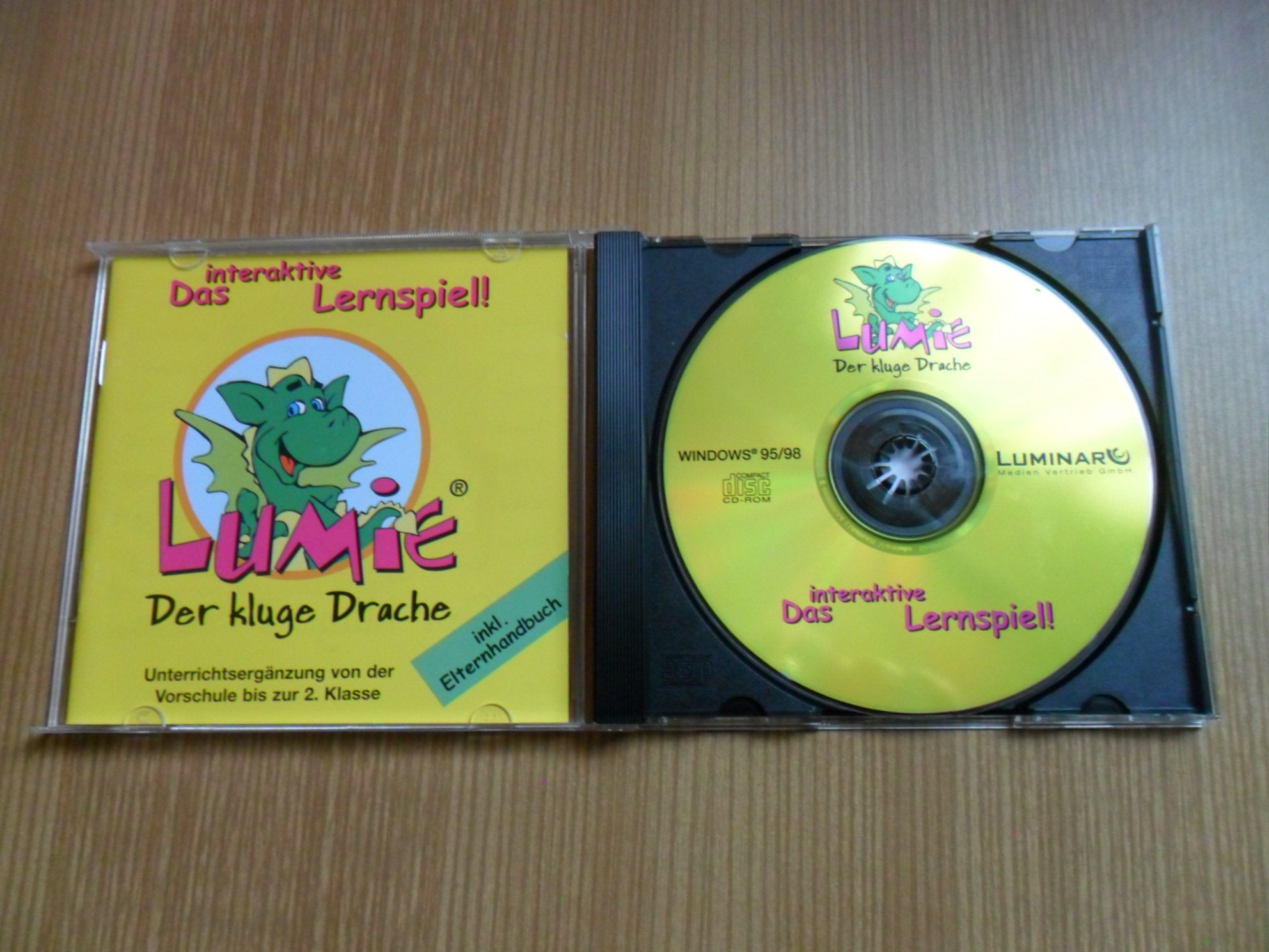 Lumie, der kluge Drache, 1 CD-ROM: . . . komm wir werden Drachenfreunde. Das interaktive Lernspiel. Für Windows 95/98. Unterrichtsergänzung v. d. Vorschule bis z. 2. Klasse. Inkl. Elternhandbuch Books