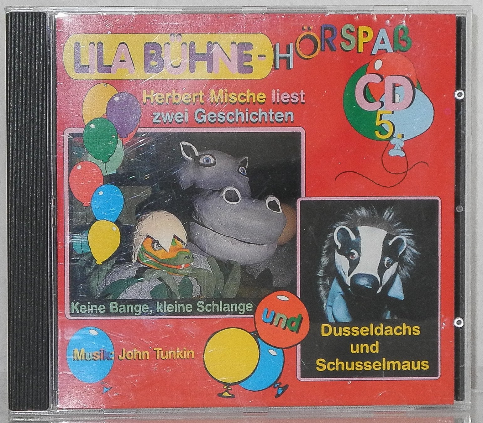 Lila Bühne - Hörspass CD / Lila Bühne - Hörspass CD: Keine Bange kleine Schlange /Dusseldachs und Schusselmaus Children's books