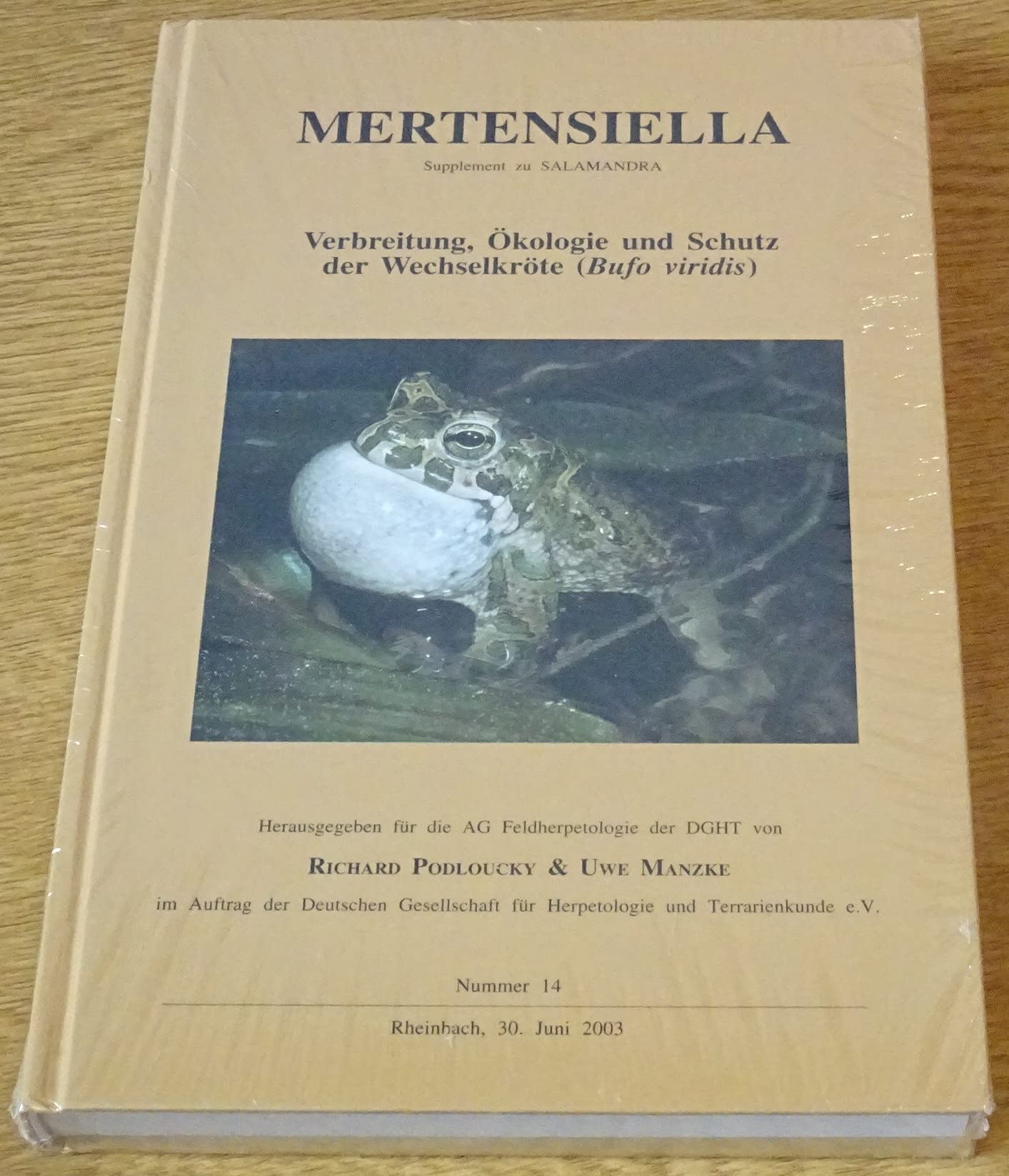 Verbreitung, Ökologie und Schutz der Wechselkröte (Bufo viridis) (Mertensiella) Books