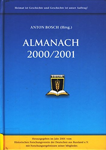 Almanach 2000/2001: Jahrbuch mit Forschungsergebnissen der Vereinsmitglieder Books