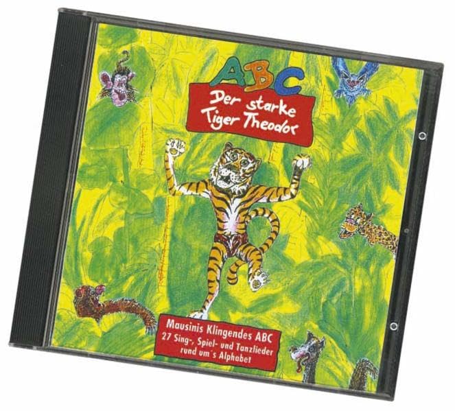 „ABC- Der starke Tiger Theodor“ Musik-CD: Mausinis klingendes ABC; 27 Sing-, Spiel- und Tanzlieder - Mausini cd
