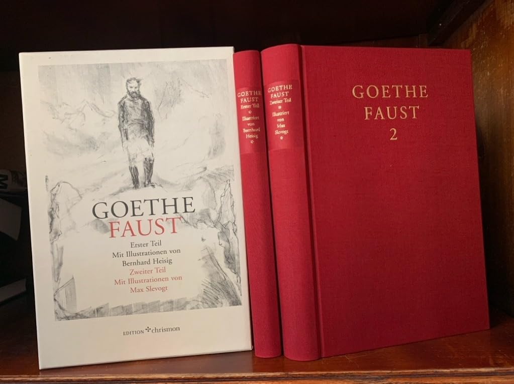 Faust I+II, 2 leinenbände im Schuber Books