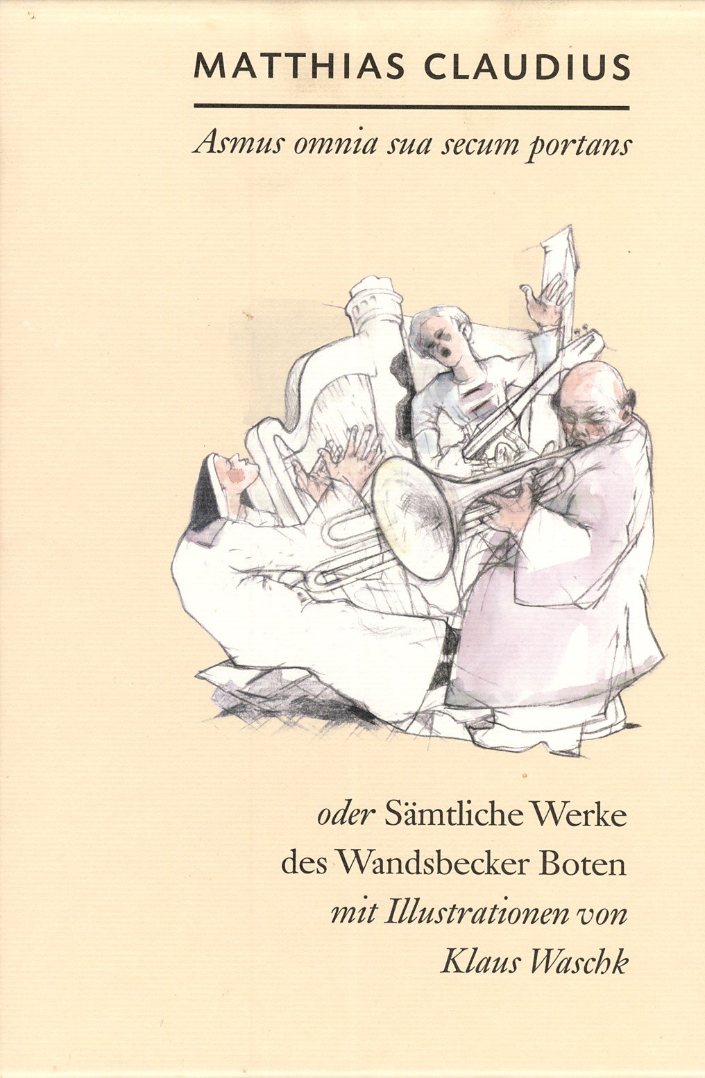 Sämtliche Werke des Wandsbecker Boten. 2 Bände Books