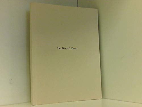 Des Wurzels Zweig Books