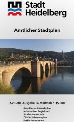 Amtlicher Stadtplan Heidelberg: Aktuelle Ausgabe Massstab 1:15000 Leisure, Home & Garden
