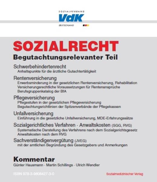 Sozialrecht - Begutachtungsrelevanter Teil Law