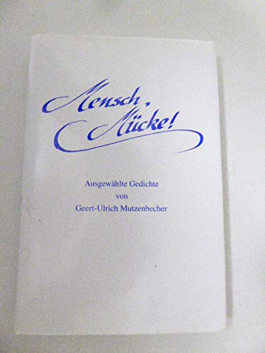 Product Image: Mensch Mücke!: Ausgewählte Gedichte