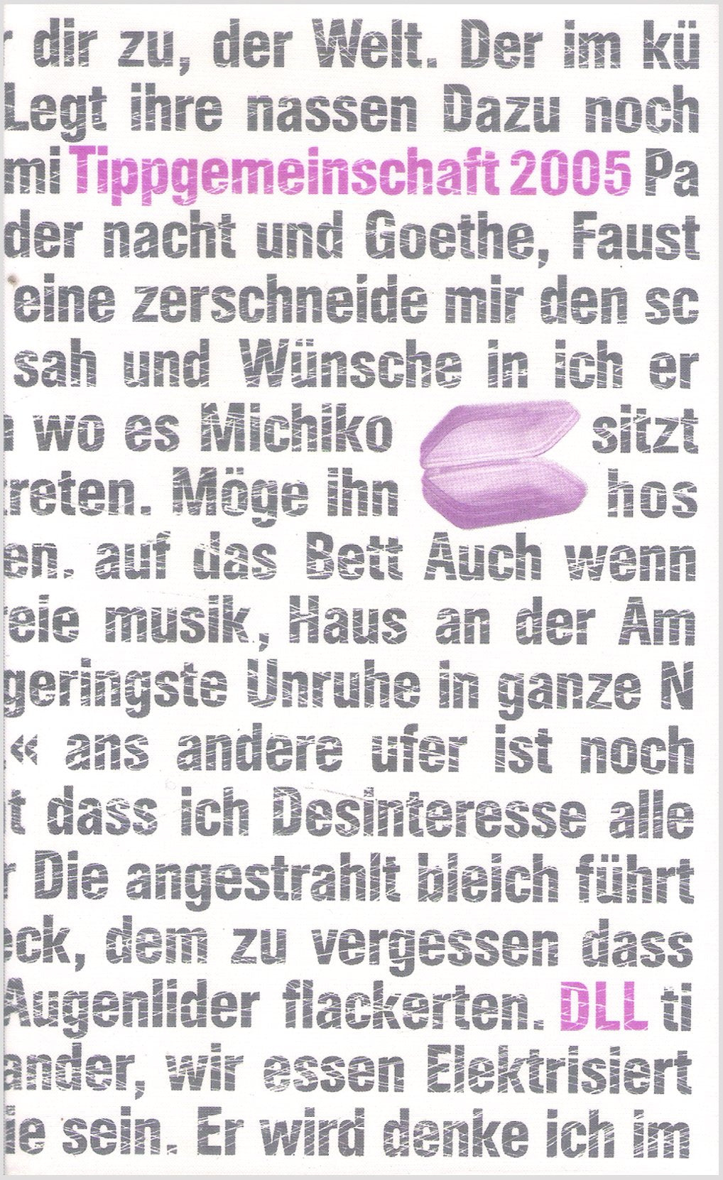 Tippgemeinschaft Jahresanthologie der Studierenden des Deutschen Literaturinstituts Leipzig Fiction
