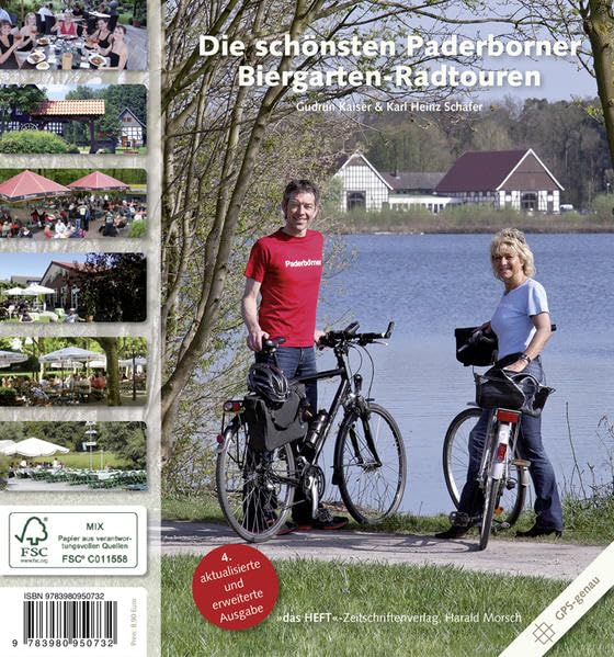 Die schönsten Paderborner Biergarten-Radtouren - Karl Heinz Schäfer book