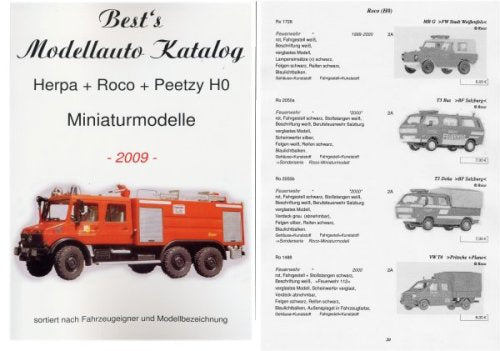 vergriffen: Best`s Modellauto Katalog Roco H0 Miniaturmodelle Ausgabe 2009 Hobbies & Crafts