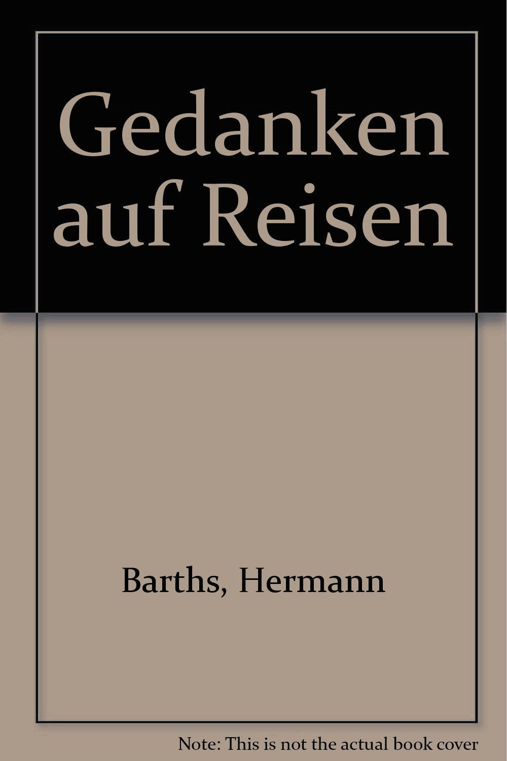 Product Image: Gedanken auf Reisen