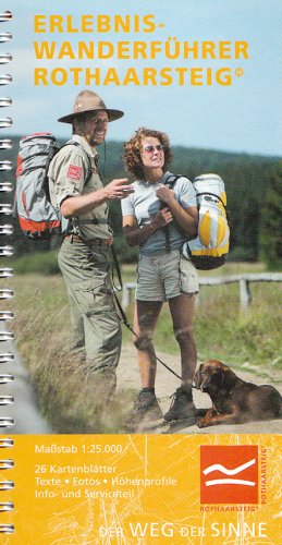 ErlebnisWanderführer Rothaarsteig: 26 Kartenblätter im Maßstab 1 : 25.000, Texte, Fotos, Höhenprofile, Info- und Serviceteil Leisure, Home & Garden