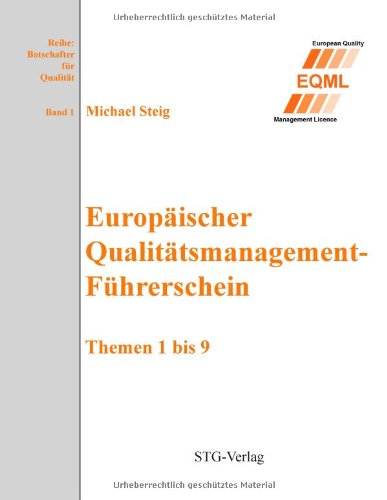 Europäischer Qualitätsmanagement-Führerschein book