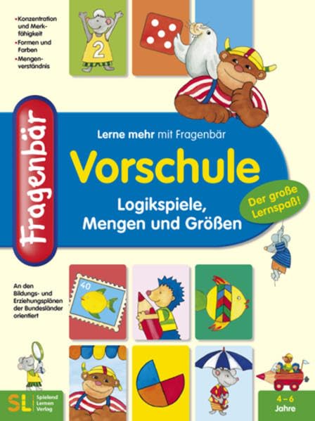 Fragenbär Vorschule: Logikspiele, Mengen und Größen (Lerne mehr mit Fragenbär) Novels & Short Stories