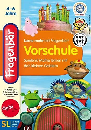 Vorschule. Spielend Mathe lernen mit den kleinen Geistern. CD-ROM für Windows 98/2000/ME/XP/Mac ab G4 MacOSX 10.2 Mathematics