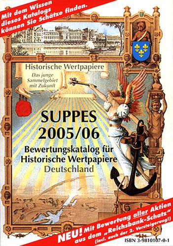 Suppes 2005/06: Bewertungskatalog für Historische Wertpapiere Deutschland book