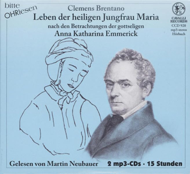 Brentano-Trilogie / Leben der heiligen Jungfrau Maria nach den Betrachtungen der gottseligen Anna Katharina Emmerick (bitte OHRlesen) Contemporary literature Books