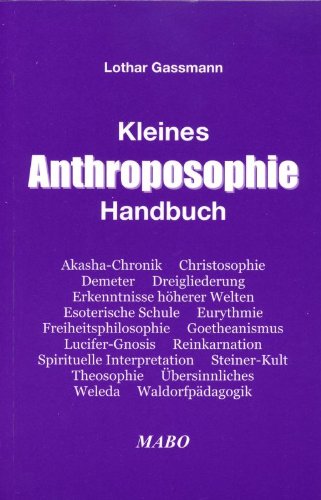 Kleines Anthroposophie-Handbuch Second hand books on Religion & Esotericism
