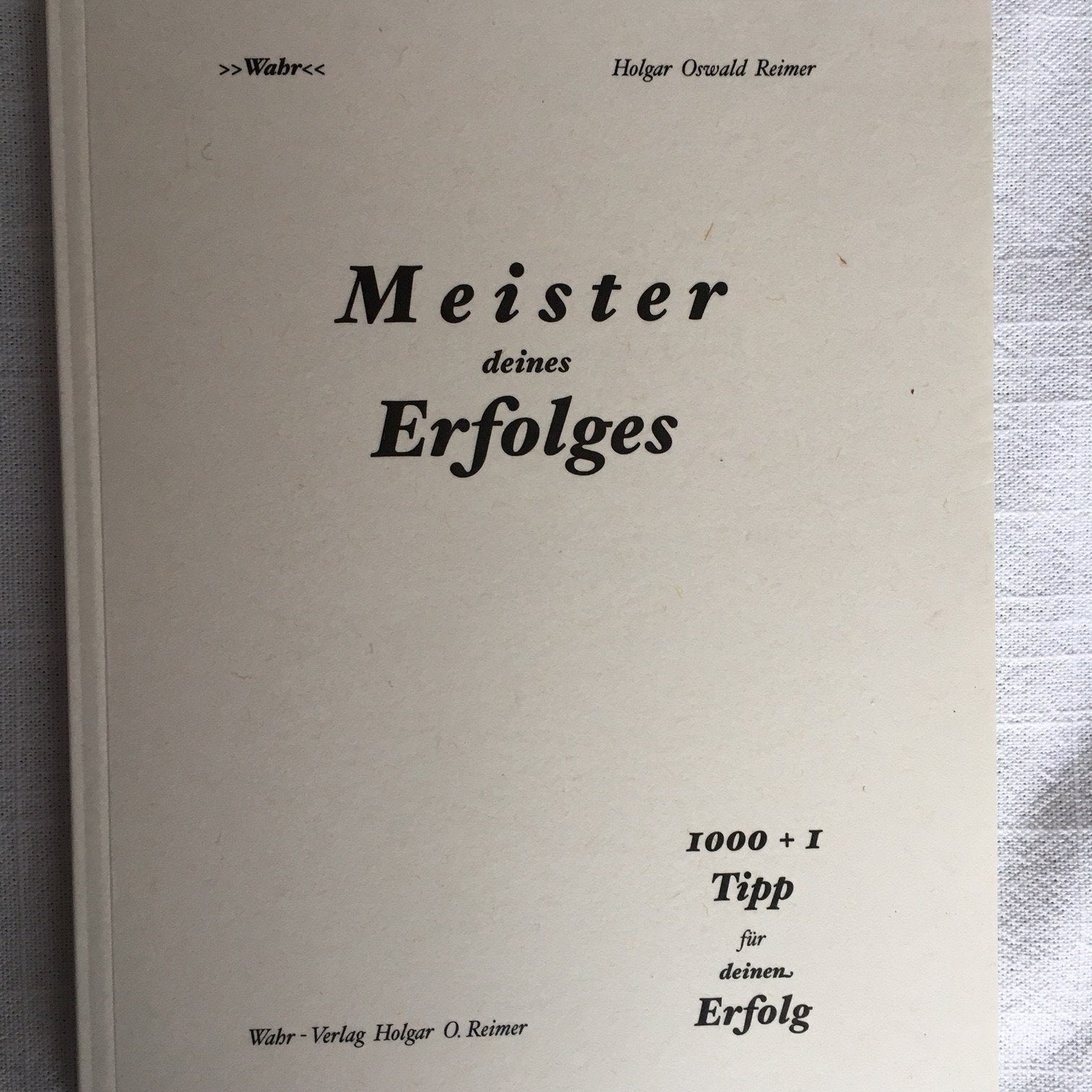 Meister deines Erfolges: 1000 + 1 Tipp für deinen Erfolg Lifestyle