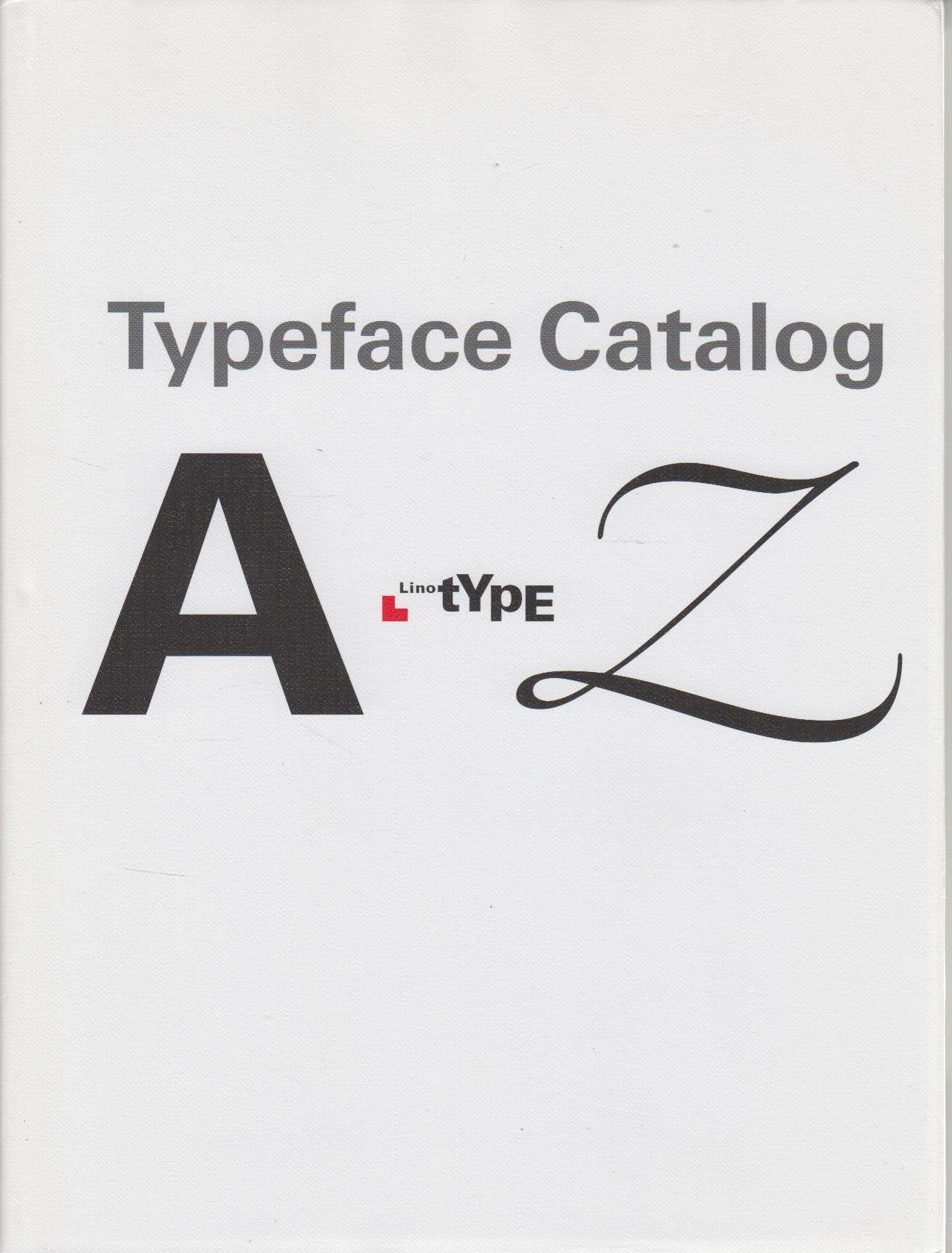 Typeface Catalog Books
