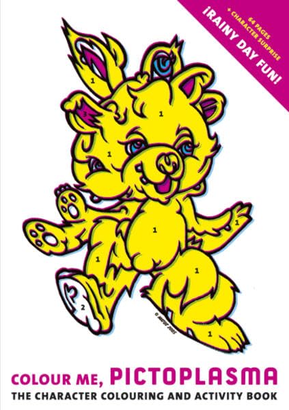 Colour Me, Pictoplasma: The Character Colouring and Activity Book Manga