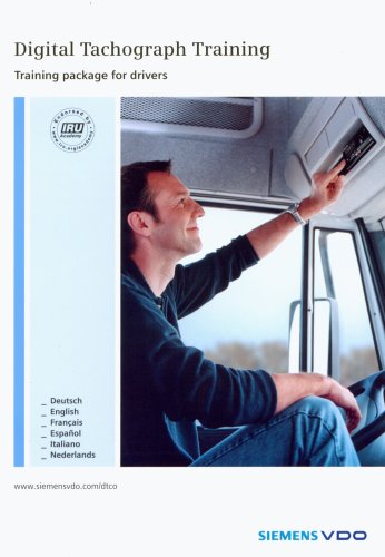 Digitaler Tachograph, Trainingspaket für Fahrer, 1 CD-ROM m. Handbuch. Für Windows 98SE/Me/2000/XP HOme und Pro. Einzellinzenz Hobbies & Leisure