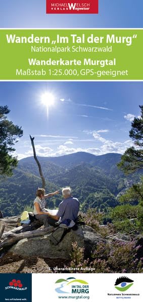 Wandern im Tal der Murg, Nationalpark Schwarzwald: Wanderkarte Murgtal, Maßstab 1:25.000, GPS-geeignet Leisure, Home & Garden