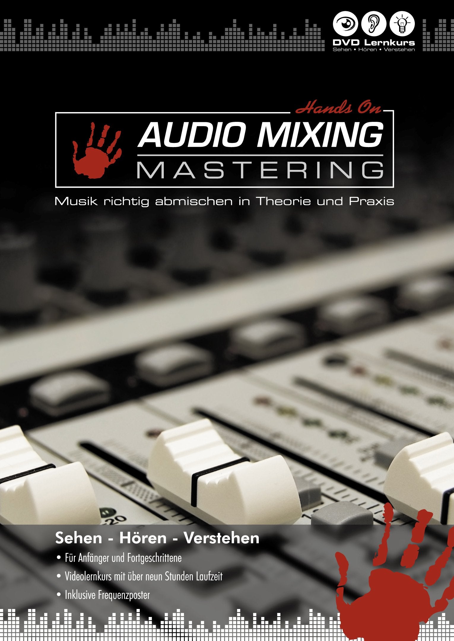 DVD-Lernkurs Hands On Audio Mixing Mastering Web & Graphic Design